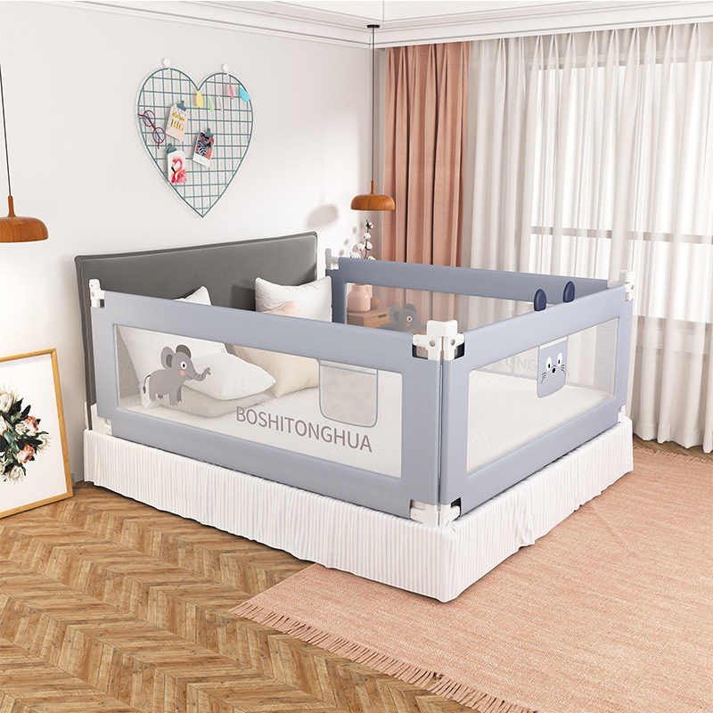 Children's vertical lifting bed guardrail bed fence size and color