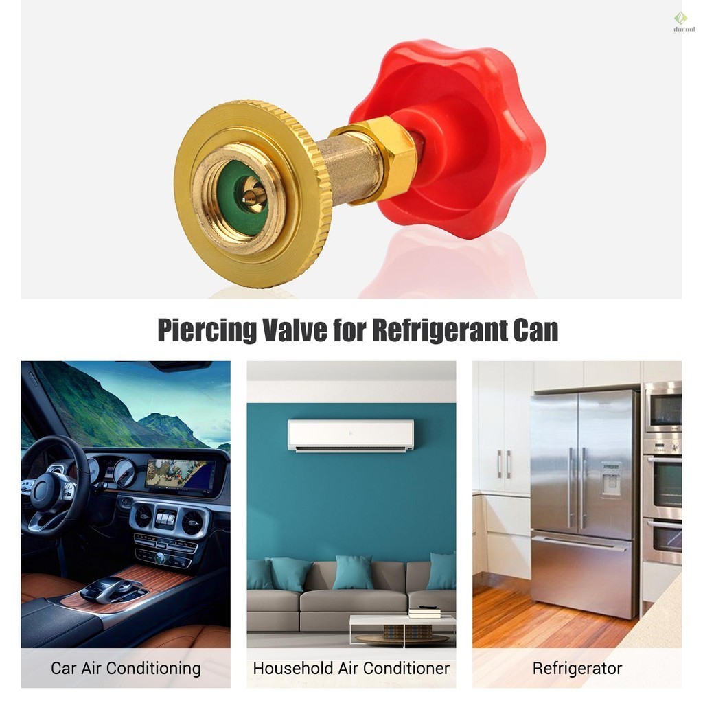 Piercing Valve for Refrigerant Can Car Air Conditioning Charge Valve