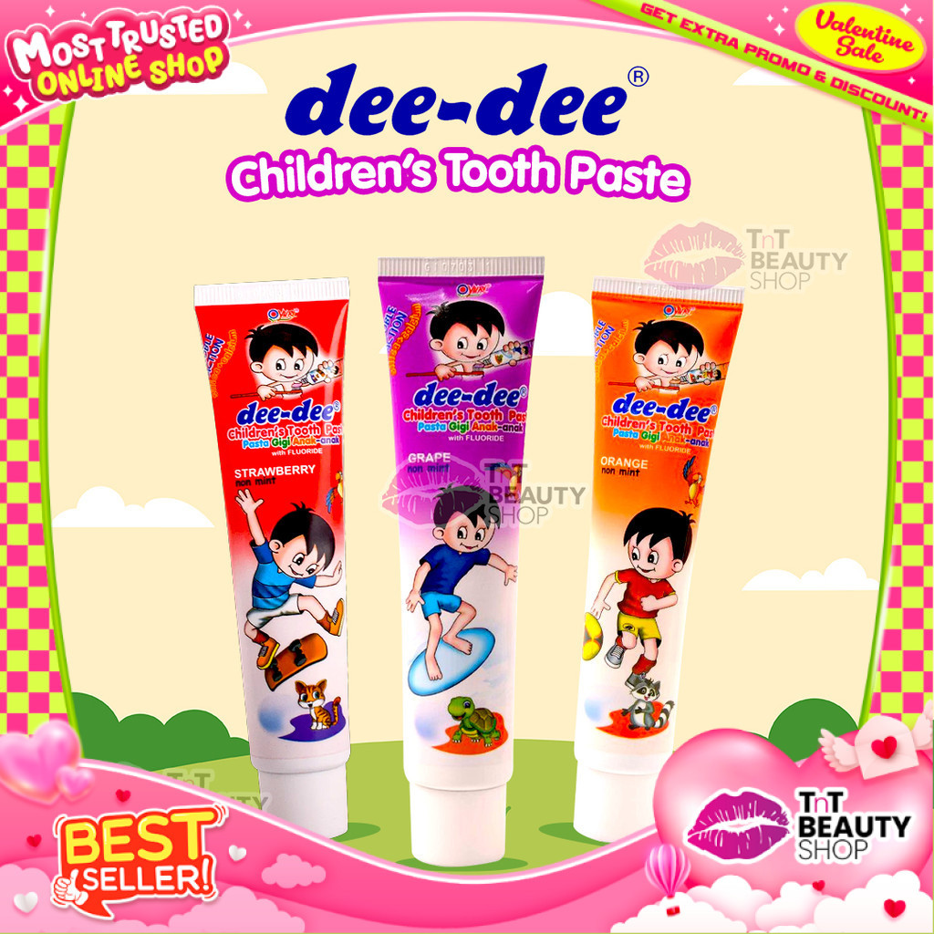 Dee-dee CHILDREN'S TOOTHPASTE 50G - Dee Dee Kids Children's Toothpaste ...