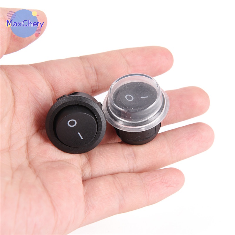 mchy-1pc-2-pin-on-off-spst-round-dot-car-auto-rocker-toggle-switch