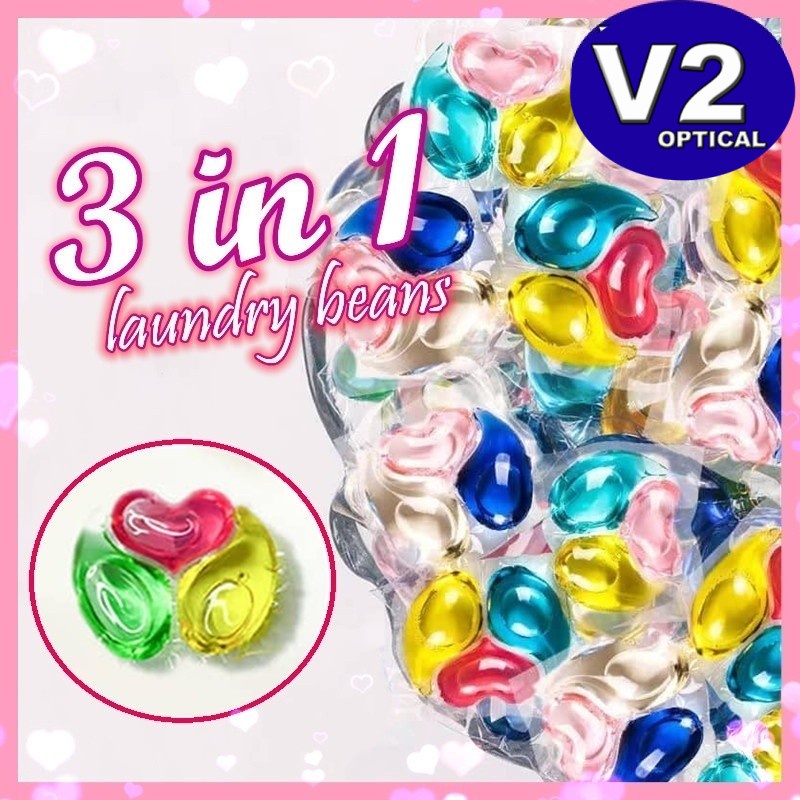 (1 PCS) 3 IN 1 Candy Fragrance Laundry Gel Beads Magic Perfume