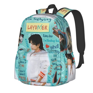 Taehyung printed bts bag, baby school bag, college bags girls, bags for  girls, v bts bag