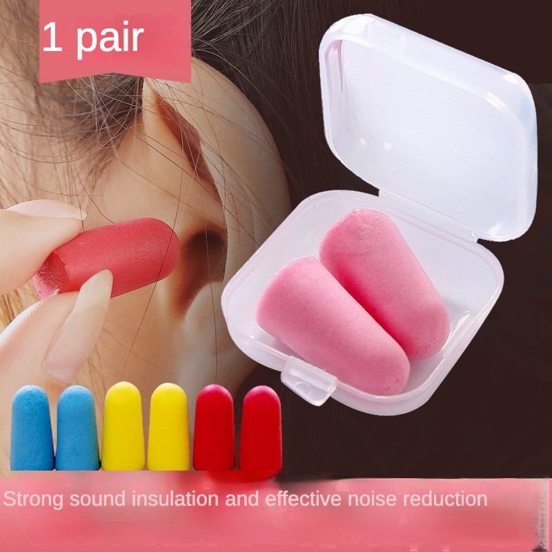 Soundproof Earplugs AntiNoise Sleep Earplugs Mute Sleep Learning