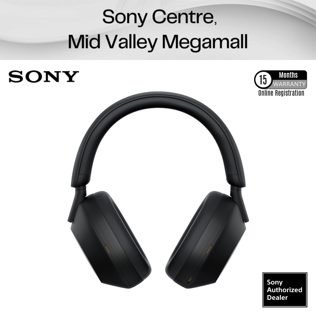 Sony WH-1000XM5 / 1000XM5 Wireless Digital Noise-Canceling Over-Ear ...