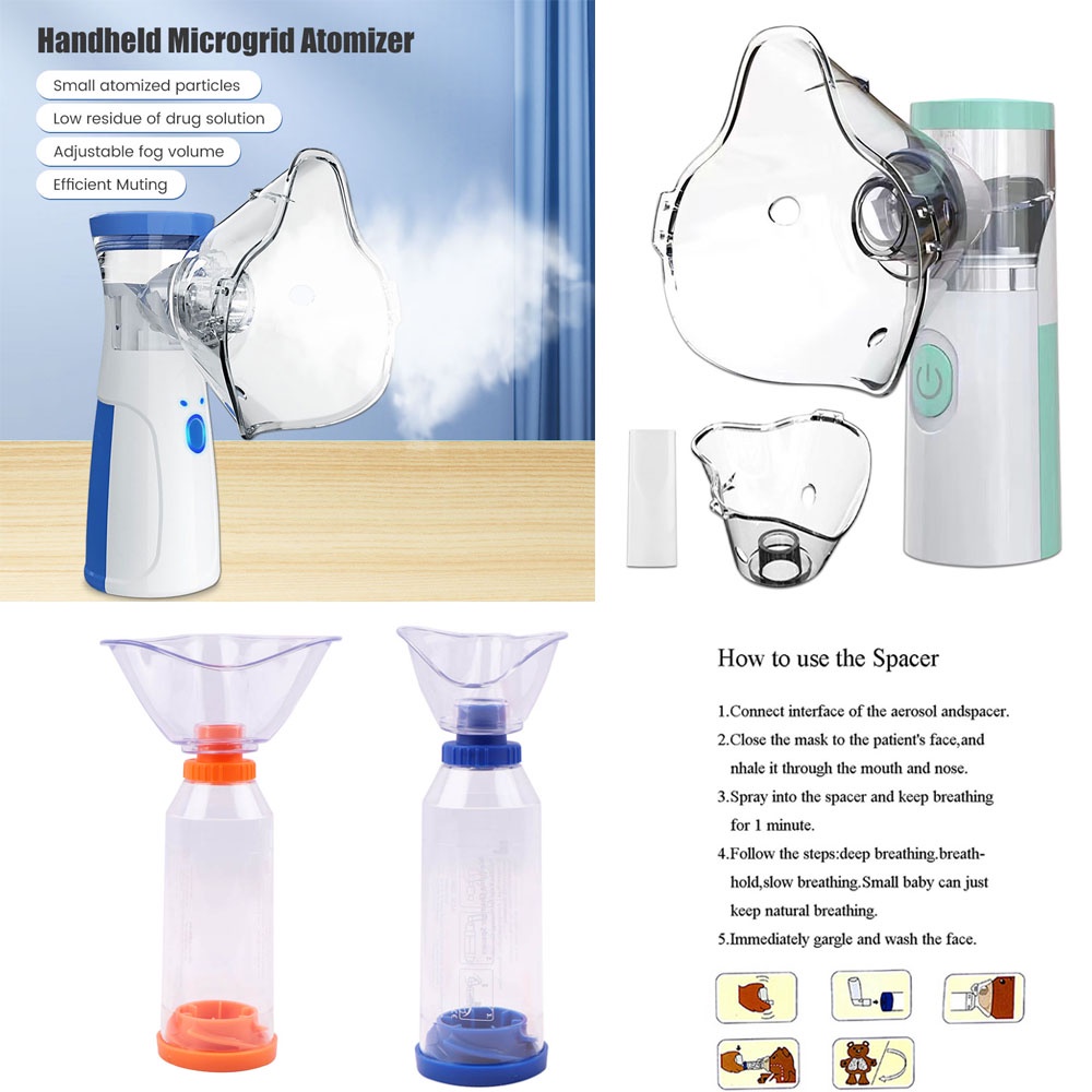 Asthma Inhaler Spacer Portable Nebulizer For Asthma Inhaler Nebulizer