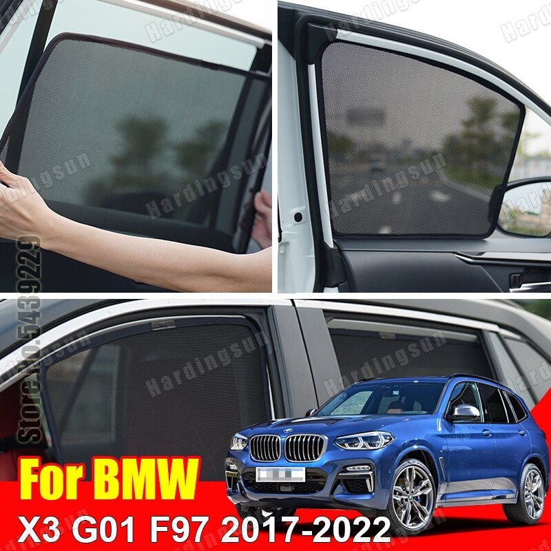For BMW X3 G01 F97 20172023 Car Sunshade Shield Custom Mesh