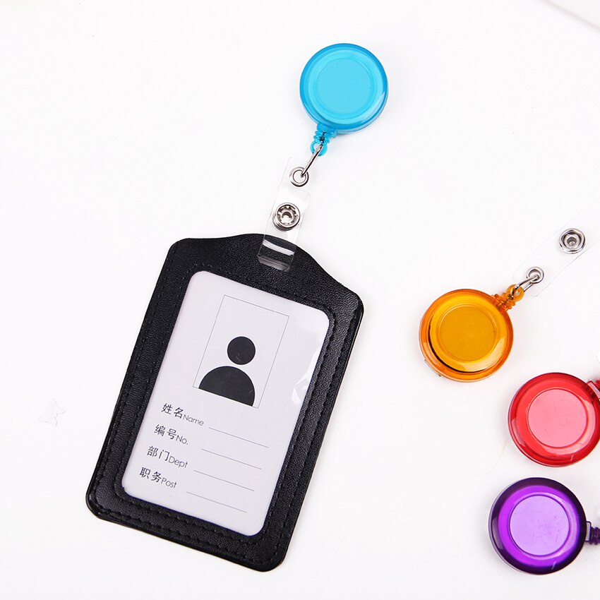 MILANDO Easy Pull ID Card Holder Yoyo Tag Hospital Nurse Badge Name Tag ...