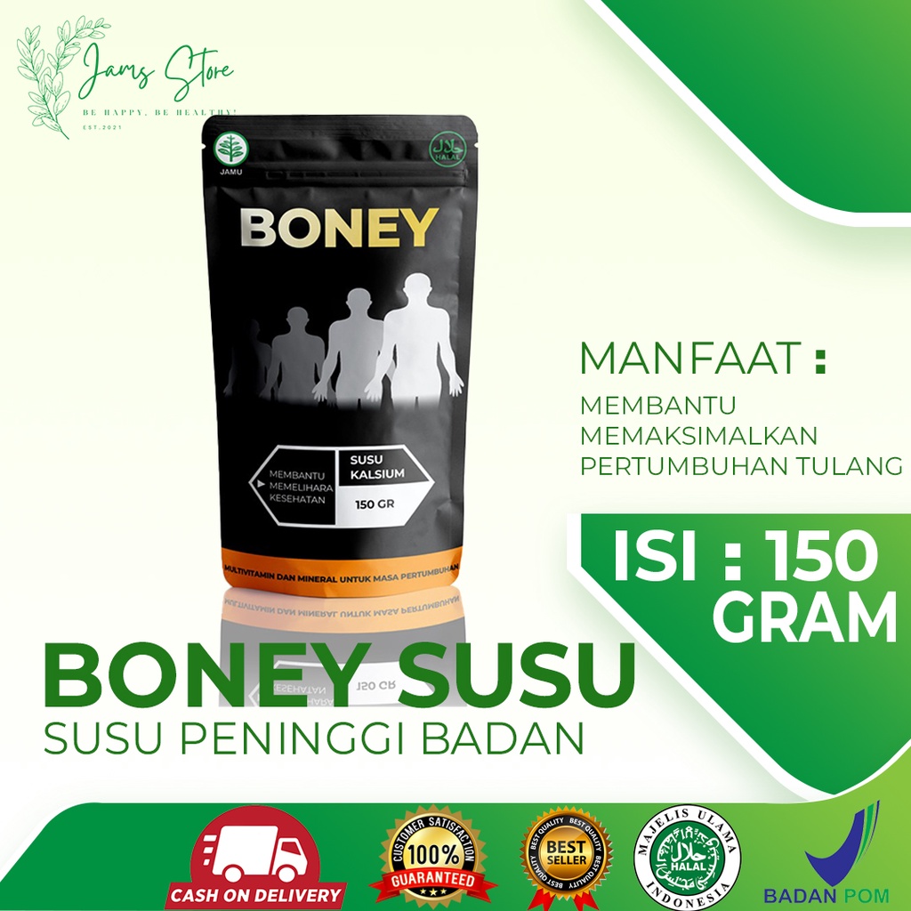 Boney Fastest Enhancement Milk/Growth Support/3-7cm In A Week/bpom ...