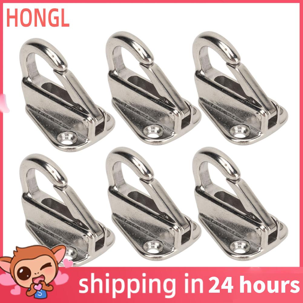 Honglai8 Boat Fender Hanger Boat Fender Hook 6Pcs Corrosion Resistant