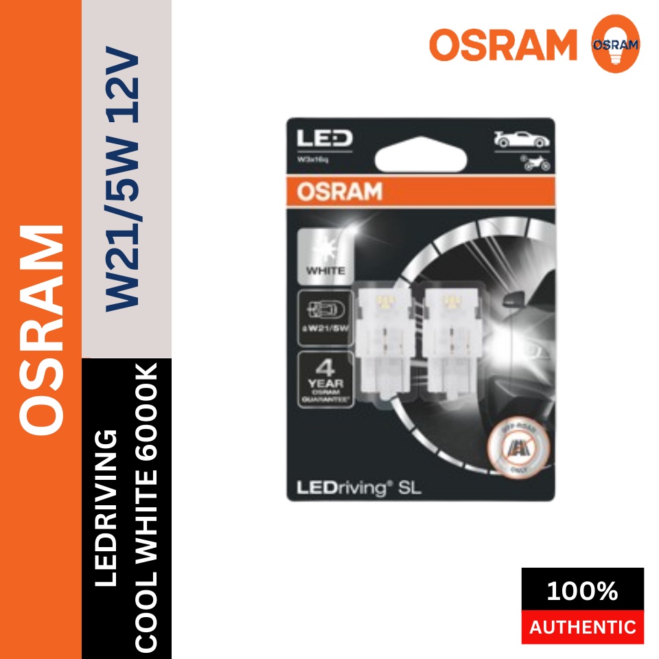 T20 LED W21/5W 12V OSRAM LEDriving SL