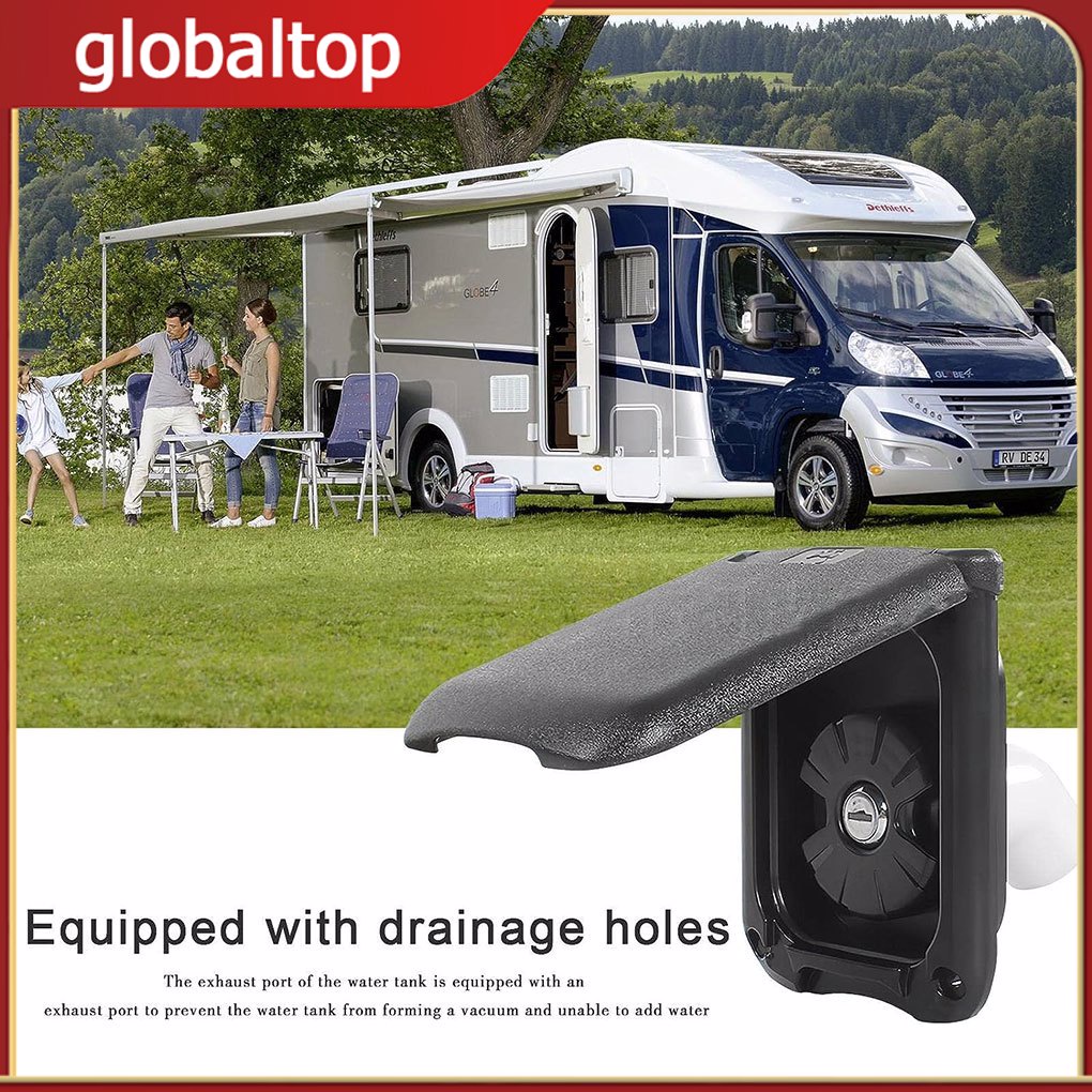 1/2/3 Water Clean And Healthy RV Fresh Water Fill Hatch Inlet Filter Caravans RVs Installation