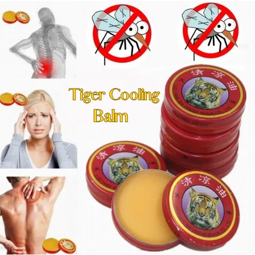 1pc Summer Cooling Oil Relief Mosquito Repellent Brain Refresh Tiger