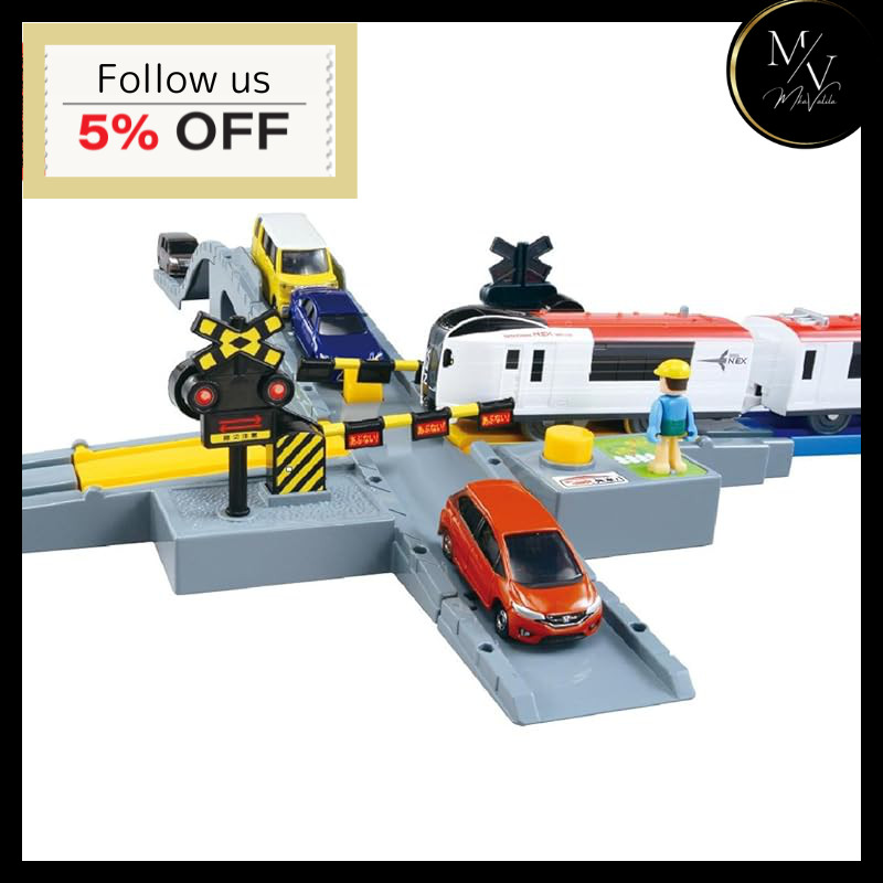 Plarail J-18 Small Railroad Crossing - Takara Tomy, Jouet Train Miniature Neuf (Japon)