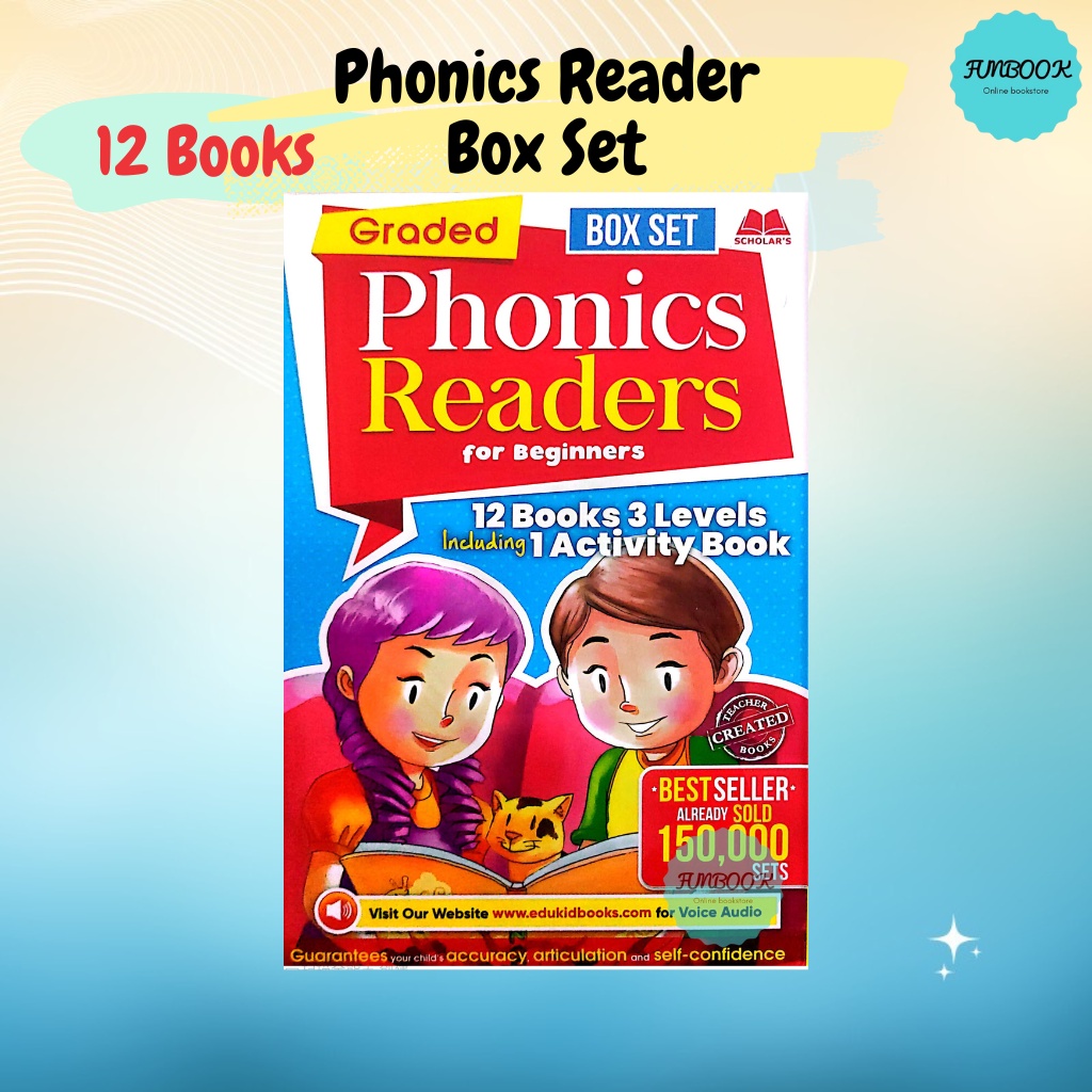 [FUNBOOK] Graded Phonics Readers for Beginners Preschool ~ 12 Books 3