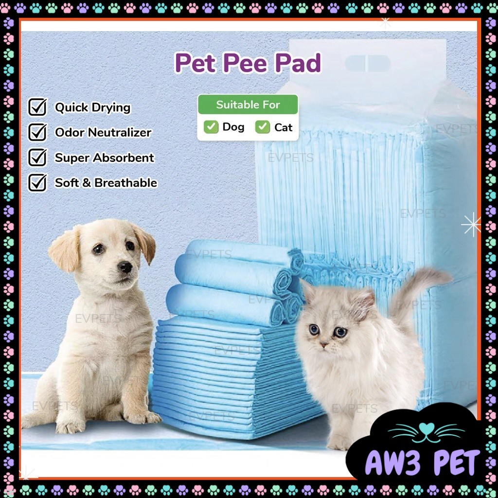 Cat Peepee Pad Pet Puppy Training Mat Wee Wee Pad Urine Pat for Cat Dog