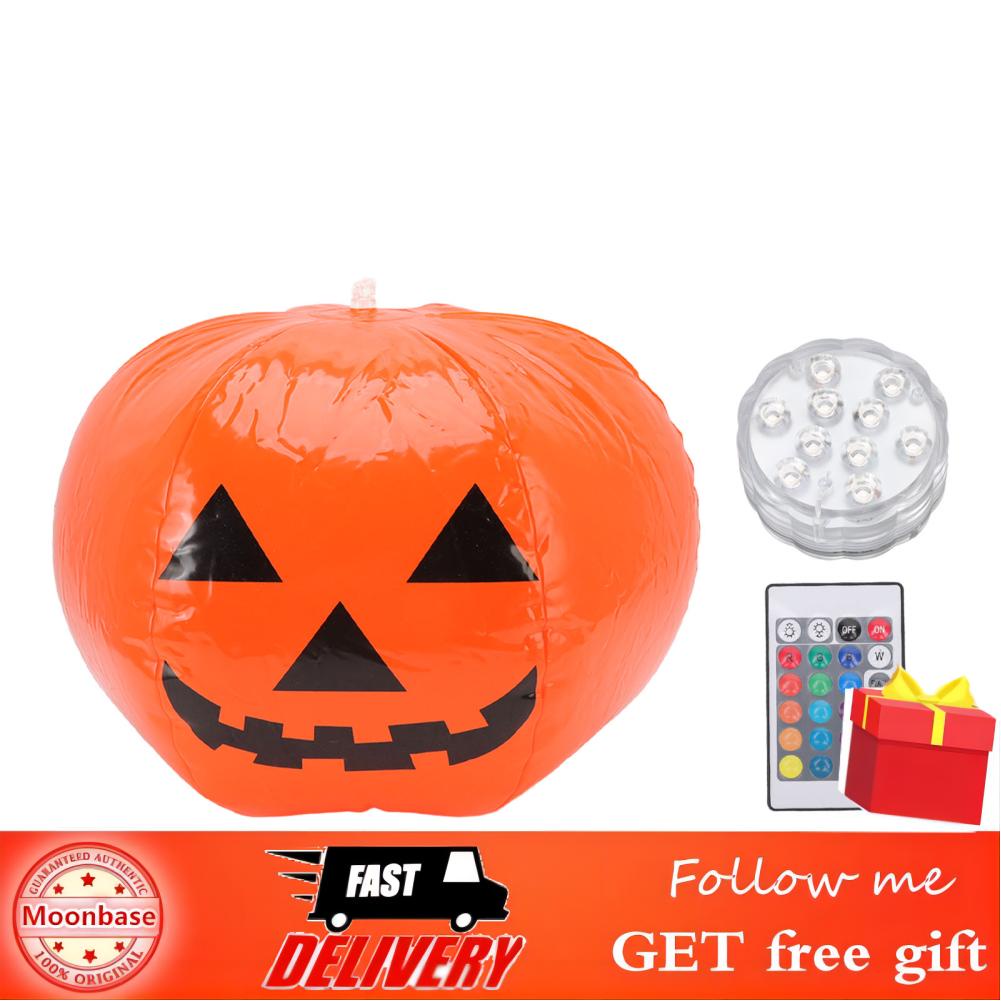 Moonbase Halloween Inflatables Pumpkin Light Colorful InflataUS