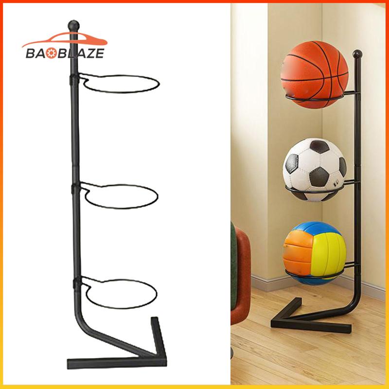 [BaoblazeMY] Ball Rack Storage Basketball Rack Stand Bracket Training