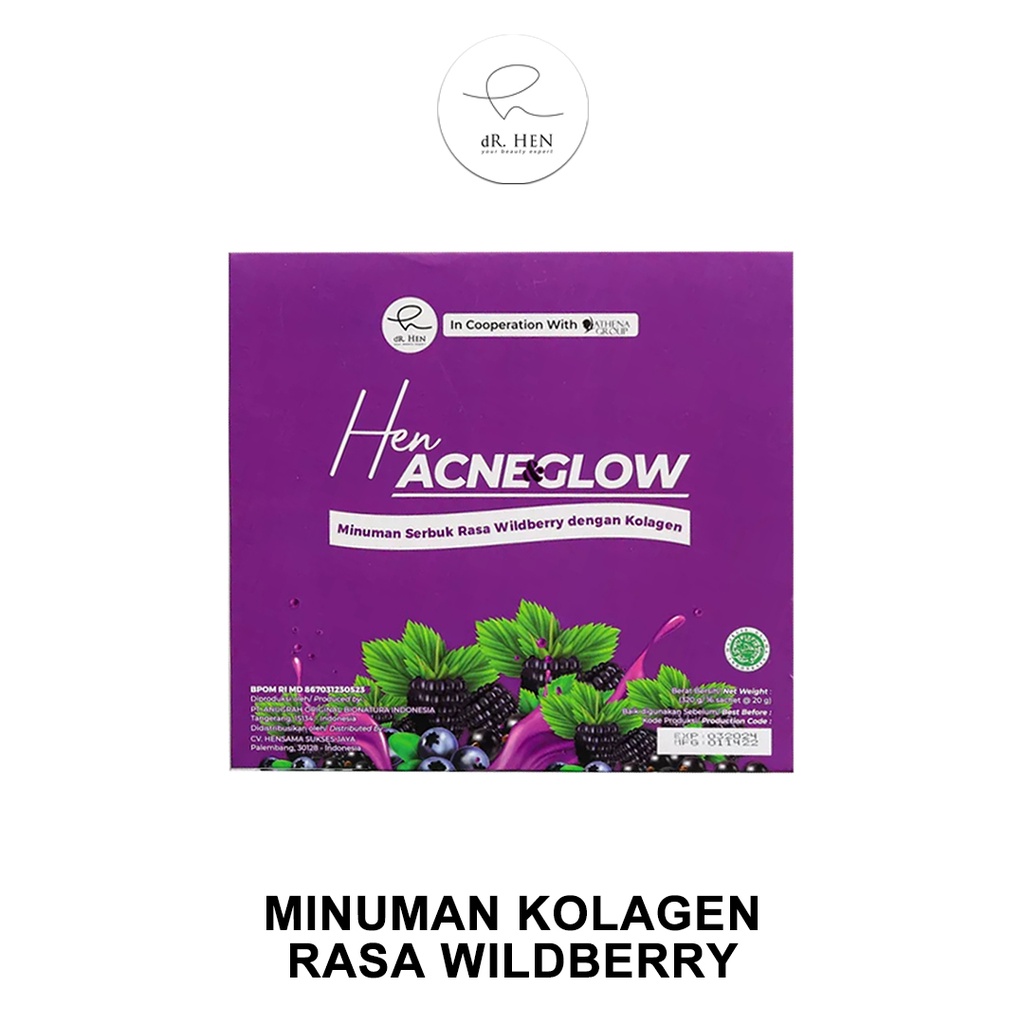 Dr Hen Acne & Glow 1 Box BPOM Acne Drink Medicine by dR. Richard Lee