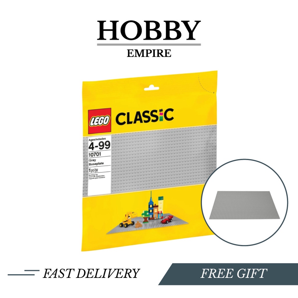 LEGO LEGO CLASSIC: Gray Baseplate (11024)