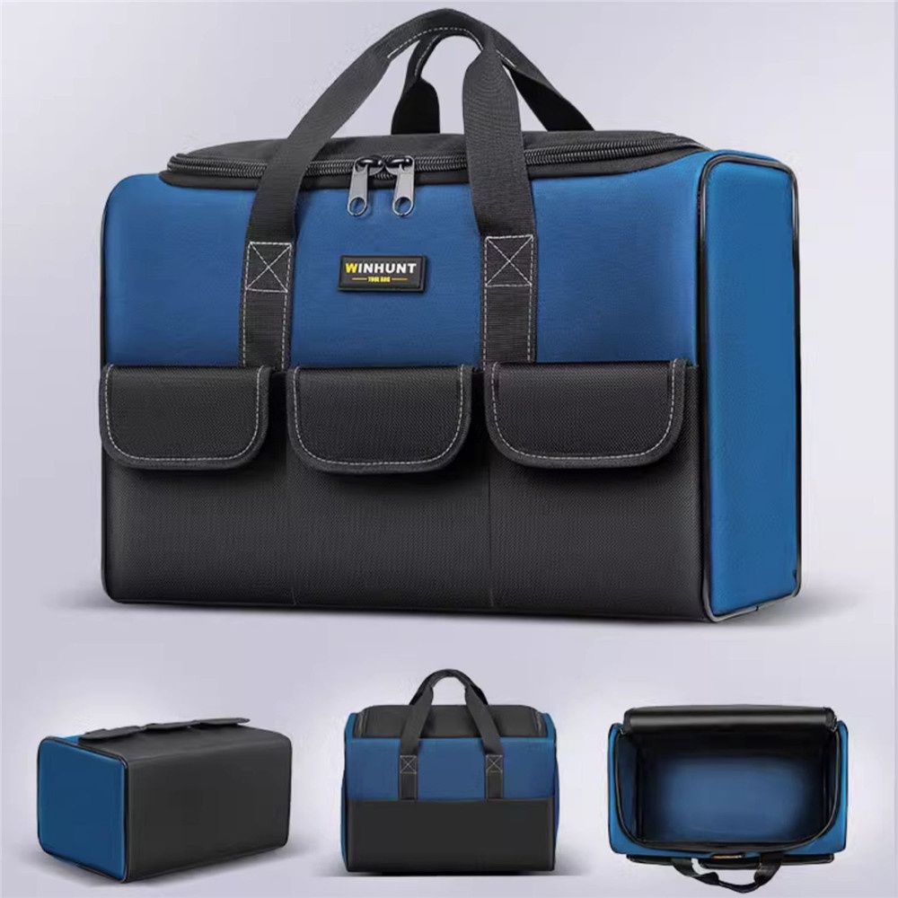 Winhunt Square Tool Bag Waterproof Multi Pockets Tool Organizer Tool
