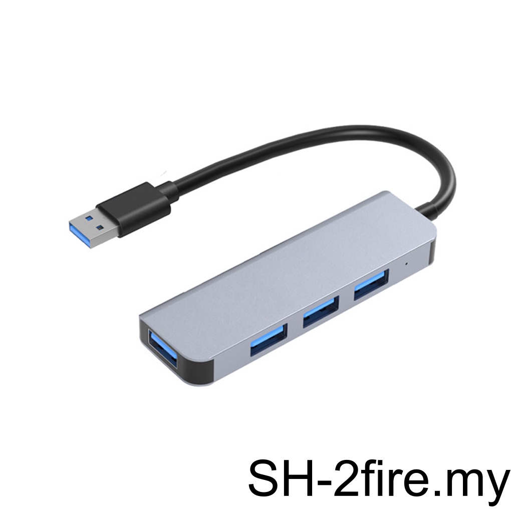 1/2/3 USB 3 0 Hub Docking Station Aluminum Alloy Housing Portable Splitter Low Delay Mouse