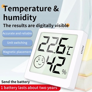 1pc, Thermometer Hygrometer, Two-in-one Pointer Type Thermometer  Hygrometer, Classical And Elegant Brass Color Indoor Room Temperature  Humidity Meter