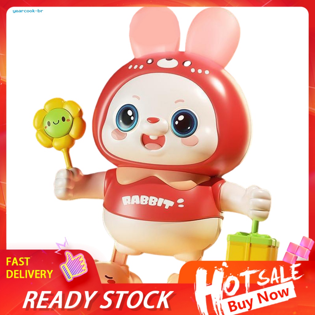 YA Bunny Toy Electronic Rabbit Toy Adorable Batterypowered Dancing