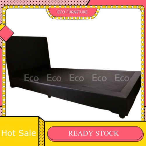Katil Kulit PVC Single / Super Single Bed Katil Bujang | Shopee Malaysia