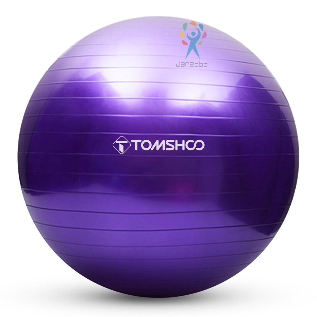 Cheap Anti-burst Yoga Ball 55cm/65cm/75cm Stability Balance Ball Pilates  Barre Physical Fitness Exercise