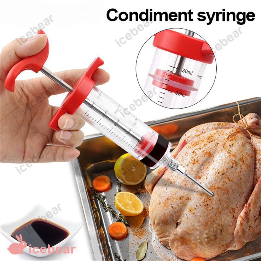 Seasoning Injection Kitchen Tools Turkey Syringe Seasoning Syringe