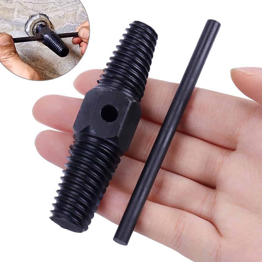 new 2024 1 Set Double-Head Tap Faucet Valve Screw Extractor Set Damaged ...