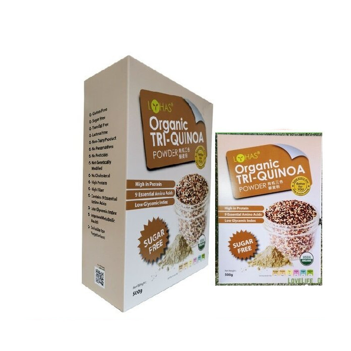 LOHAS Organic Tri-Quinoa Powder 500g | Shopee Malaysia