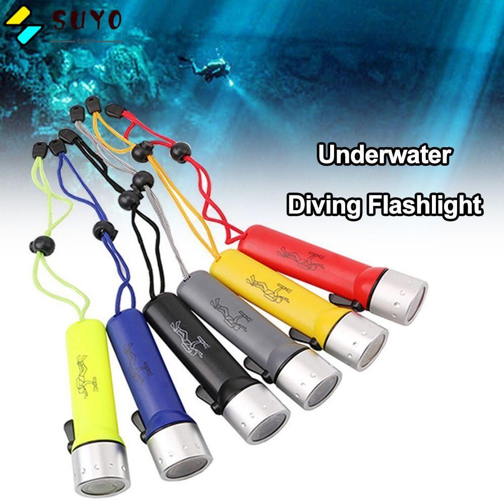 SUYO Emergency Lighting, Waterproof ABS Led Diving Flashlight, Portable ...