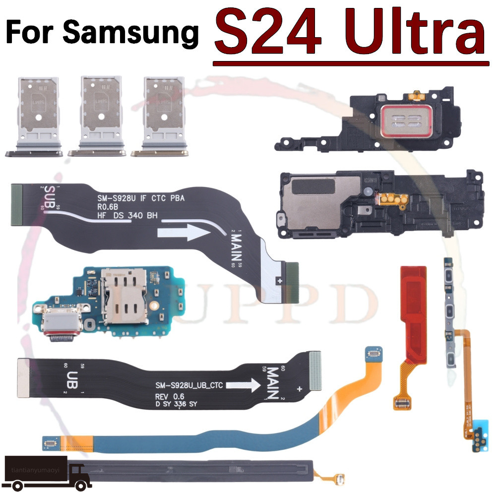 Charging Port Board For Samsung S24 Ultra 5G Loudspeaker Earpiece ...
