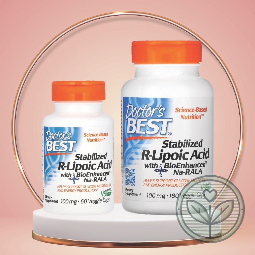 ️ ️Doctor's Best, Stabilized R-Lipoic Acid with BioEnhanced Na-RALA ...