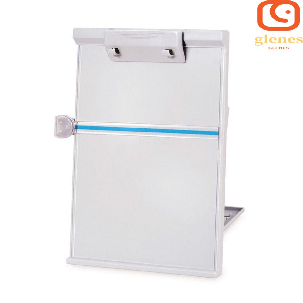 GLENES Typing Paper Holder, Computer File Rack Computer Monitor Folder