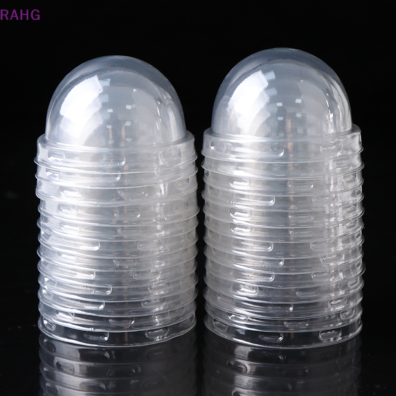 RAHG 50pcs Cupcake Paper Cup Transparent Lid Cover for Baking Cups ...