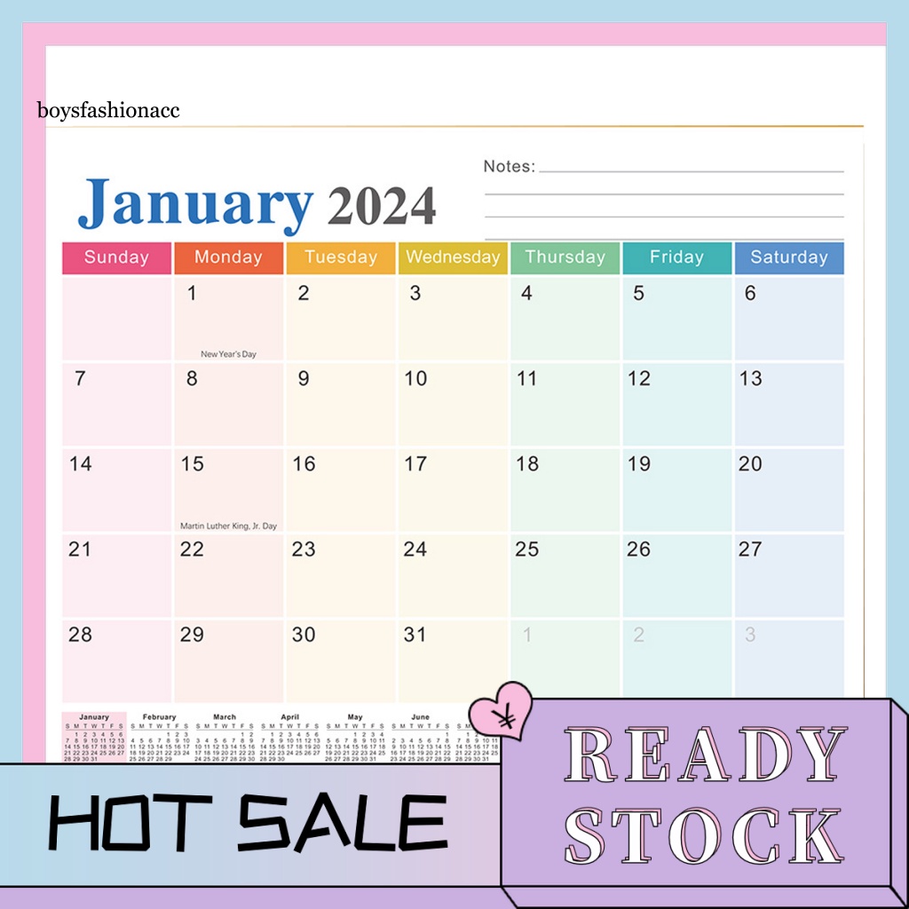 BF Refrigerator Calendar Calendar Planner for Refrigerator