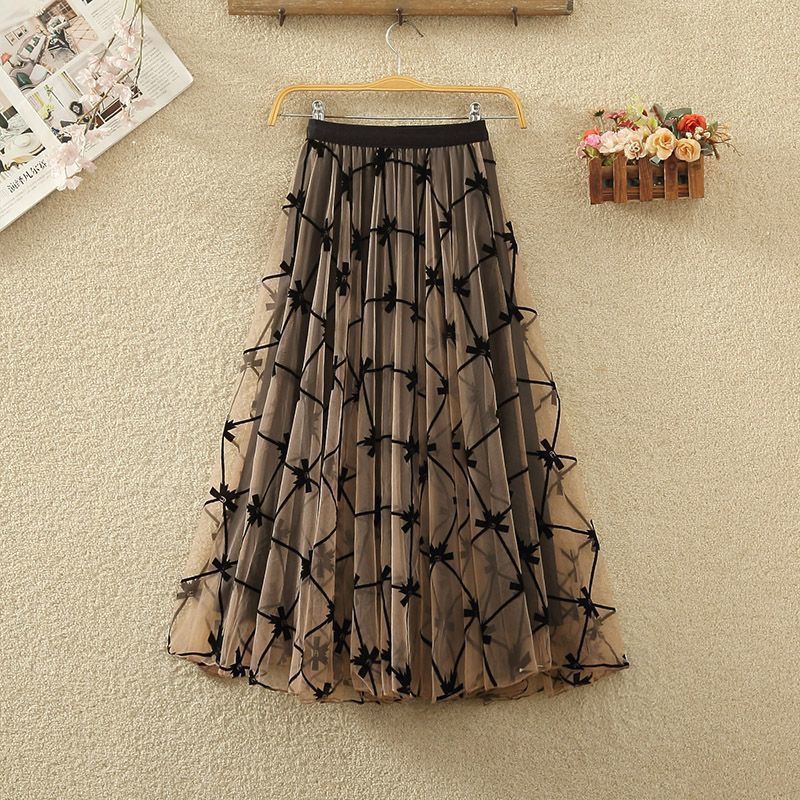 Mesh on sale skirt shopee