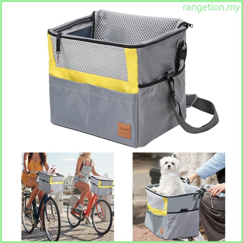 RAN Bike Basket Quick Release Bicycles Basket Small Pet Cat Dog
