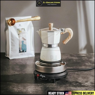 Bialetti, Brikka 4 Cup, Stove Top Espresso Coffee Maker, with Presurized  Crema Valve 