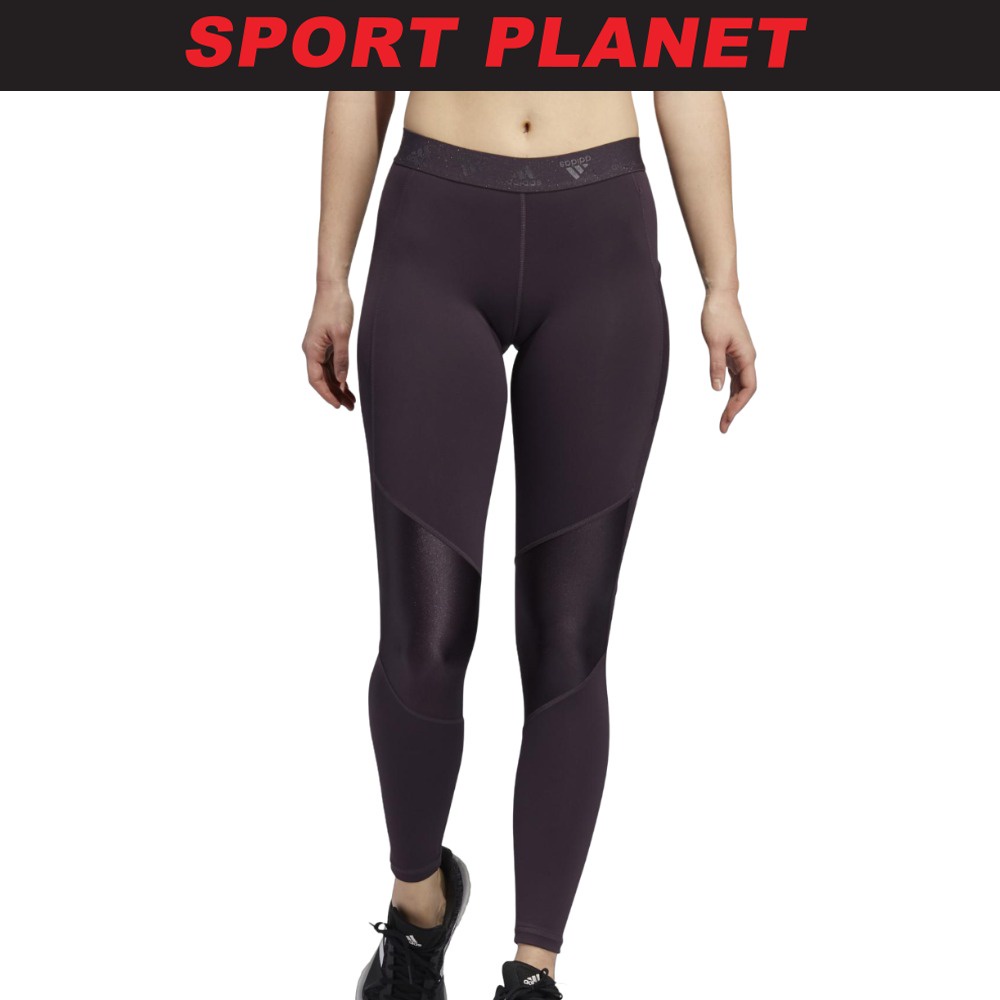 adidas Women Alphaskin Glam On Tight Tracksuit Pant Seluar