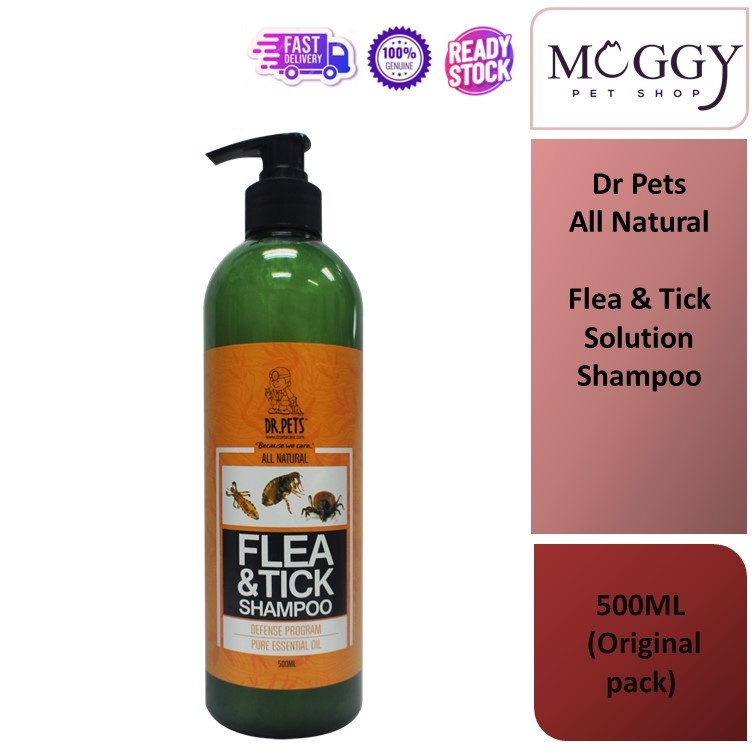 Picture of Dr Pets ALL NATURAL NEEM SHAMPOO Flea & Tick shampoo (Dog & Cat) 500ML ...