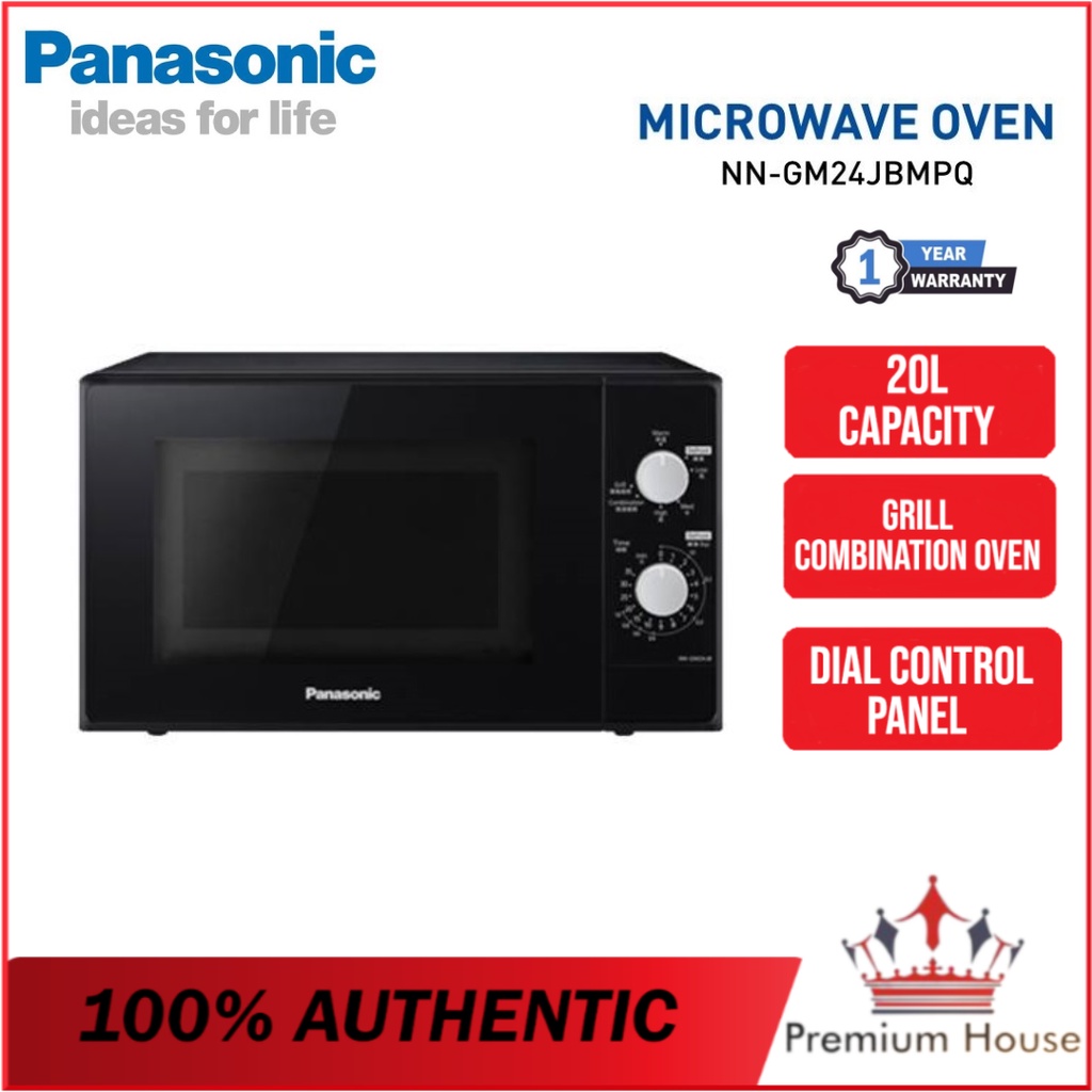 Panasonic MICROWAVE/GRILL OVEN 20L NNGM24JBMPQ / Microwave Oven NN