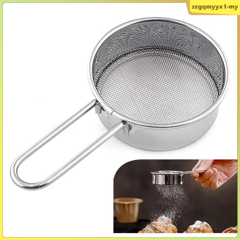 [SzgqmyyxfeMY] Flour Sieve, Flour Sieve, Draining Rack, 40 Fine Mesh ...