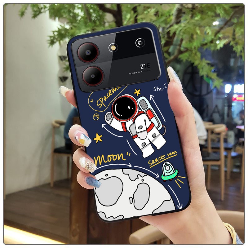 A54 Android Zte Phone Case Zte Blade A54 Anti Drop TPU Cartoon