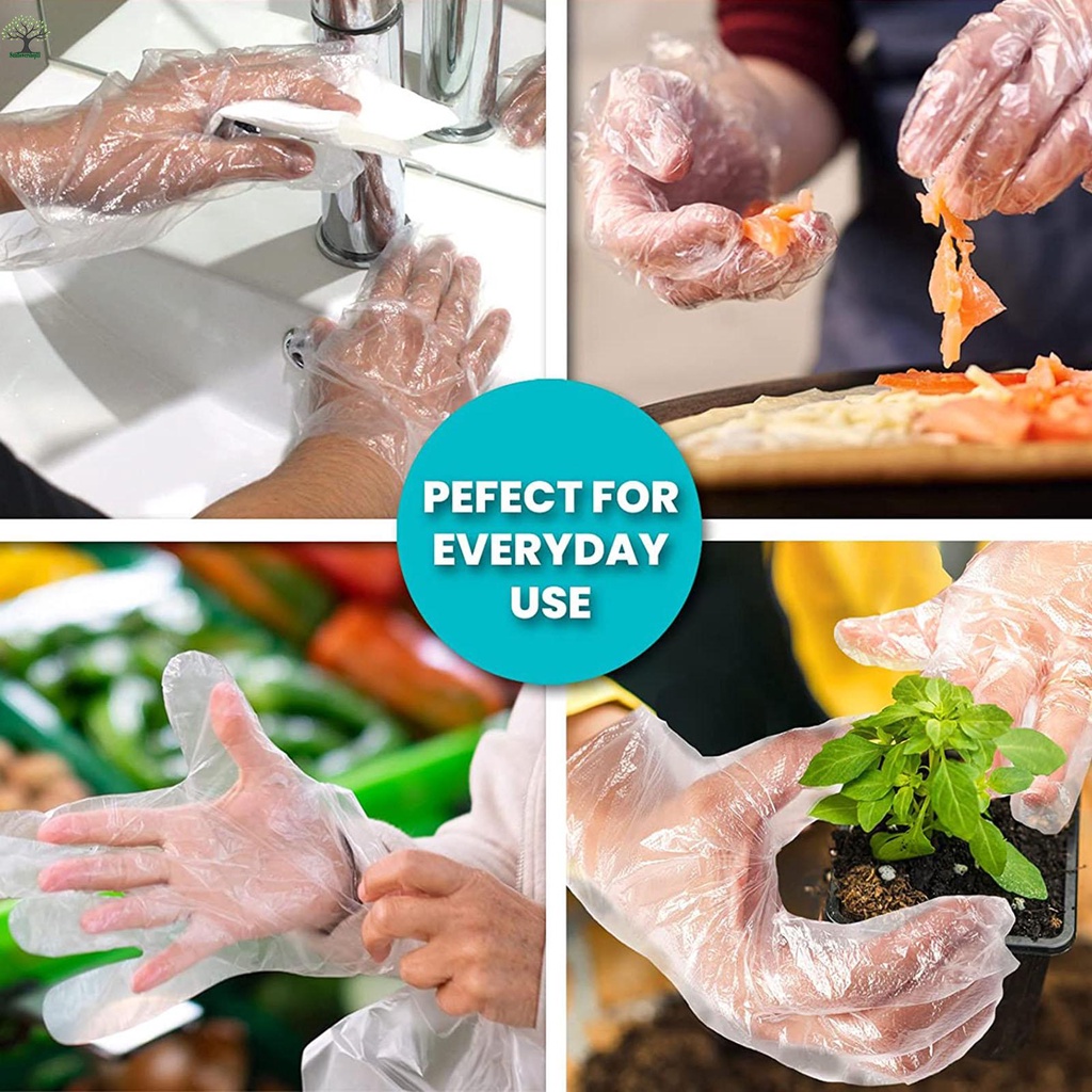 Food Grade Plastic Gloves Transparent Food Handling Gloves Shopee Malaysia
