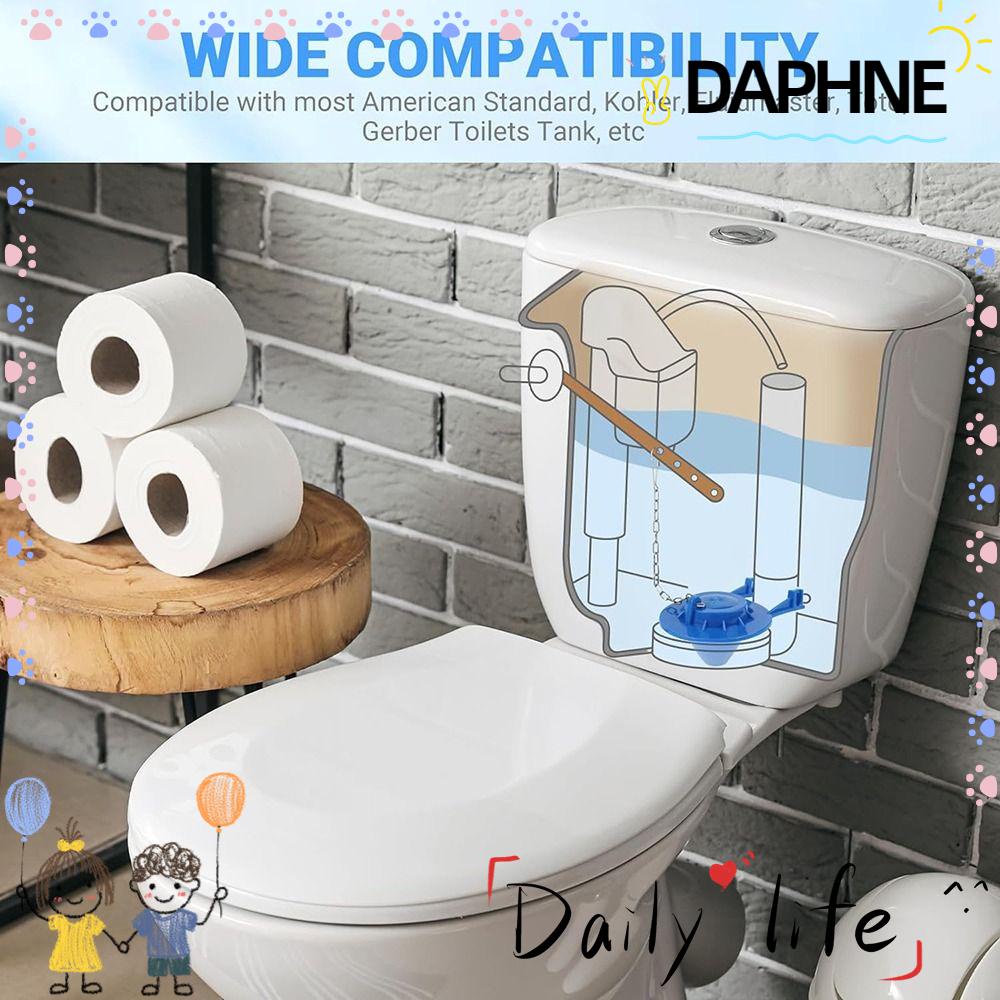 DAPHNEHOME Flush Valve Flapper, Rubber Stopper Rubber Plug Toilet