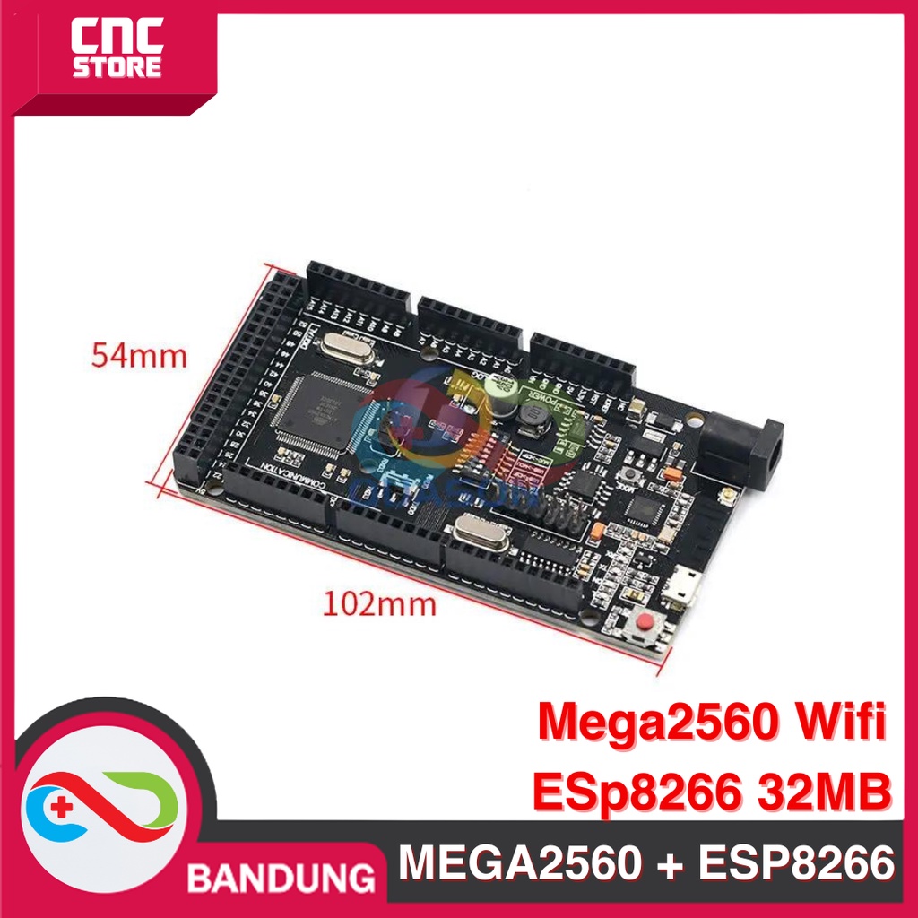 Arduino Mega2560 R3 Built-in IOT Wifi ESP8266 32MB Wemos Nodemcu Board ...