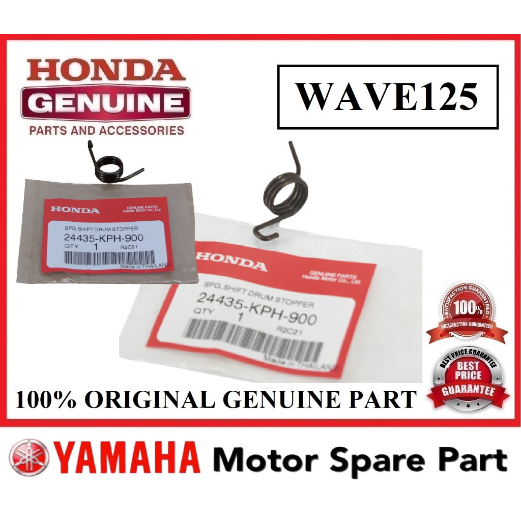 100% ORIGINAL WAVE125 SPRING , SHIFT DRUM STOPPER ARM // 24435-KPH-900 ...